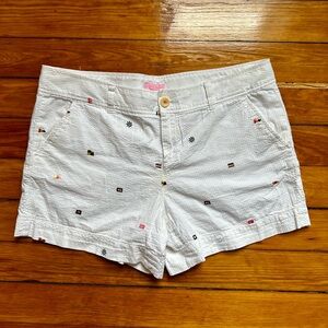 Lily Pulitzer 🌴 Callahan Sailing Motif Shorts size 12